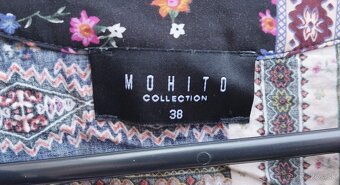 MOHITO ĽAHKÉ LETNÉ ETNO ŠATY S KVETMI - 3
