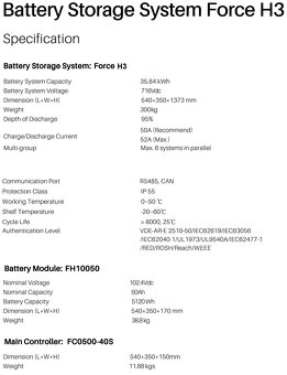 Pylontech Force H3 - 3