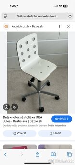 Písací stôl a stoliička - 3