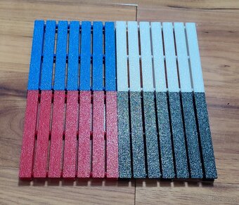 4ks 3d tlačené pdtácky v tvare palety - 3