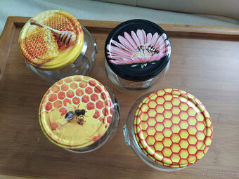 Poháre na med bez etiket 30 ks (iba osobný odber) - 3