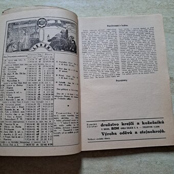 Starožitný kalendáŕ Svazu katolíckych žen a dívek 1937 - 3