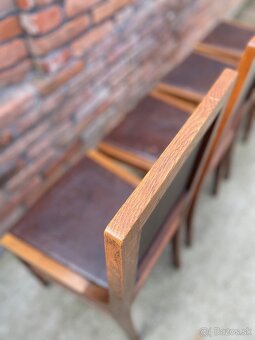 Masívne drevené stoličky – set 4 ks - 3