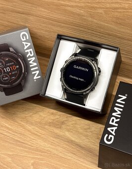 Garmin Fenix 8 51mm Sapphire Solar Carbon Grey - nové - 3