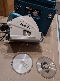 Makita SP6000J Ponorná pila + Makita 194925-9 vodiaca lišta - 3