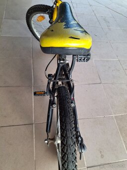 Detský bicykel 20" Leader Fox štýlový žltý - 3