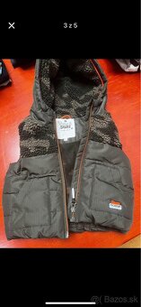 Chlapčenská vesta, veľkosť 12-18 mes, vhodná 80-86 - 3