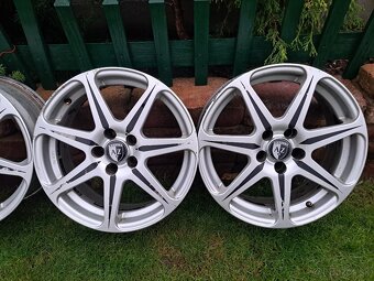 Hliníkové disky 5x100 R16 / škoda,seat,VW,audi... - 3
