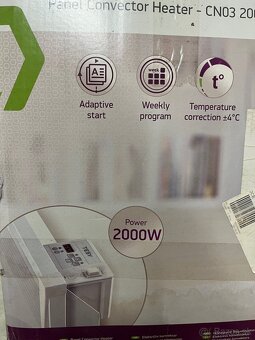 Predám elektrický konvektor s elektronickým ovládaním Tesy - 3