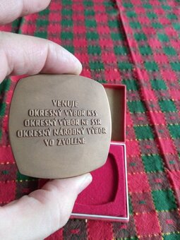 Medaila SNP Zvolen .Odboj.Partizan. - 3