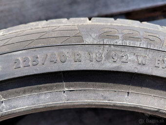 1x Continental 225/40R18 - 3