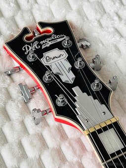 D'Angelico Premier DC Stop-bar Tailpiece Fiesta Red - 3