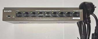 Tenda TEG1109P-8-102W PoE AT switch 8x PoE 802.3af/at + 1x U - 3