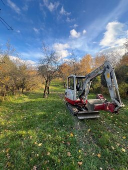 Zemné, výkopové a búracie prace s minibagrom - 3