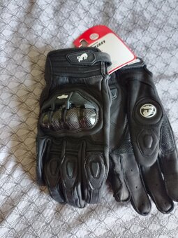 Kožené rukavice na motorku 🧤 - 3