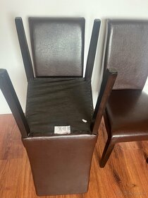 Predám kožené stoličky - 3