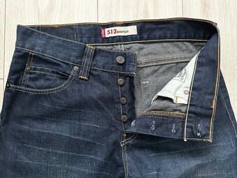 Nové,kvalitné džínsy LEVIS 512 Bootcut - veľkosť 32/32 - 3