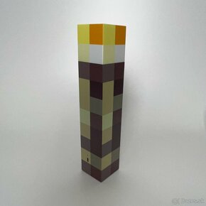 Minecraft torch lampička a creeper light - 3