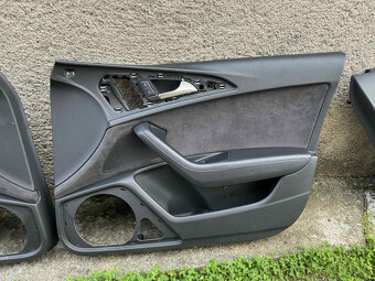 Tapacíre Alcantara (kožené madlá) Audi A6 C7 - 3