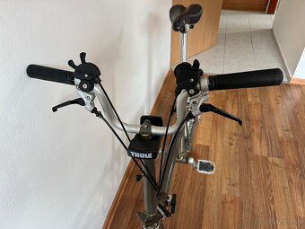 Skladací bicykel Brompton (5-rýchlostný, Raw Lacquer) - 3