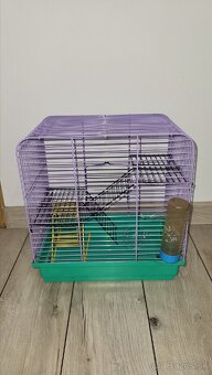 Kovová klietka pre škrečka alebo iného hlodavca - 3