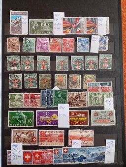 Album známok Helvetia, Francúzsko - 3
