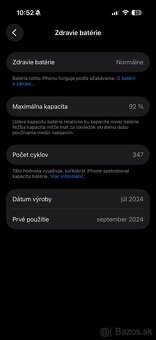 Predám iPhone 16 Pro 128GB púštny titán - 3