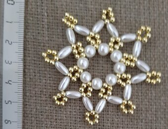 Korálkové ozdoby na stromček - 3