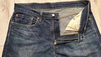 Pánske,kvalitné džínsy LEVIS 502 - veľkosť 34/34 - 3