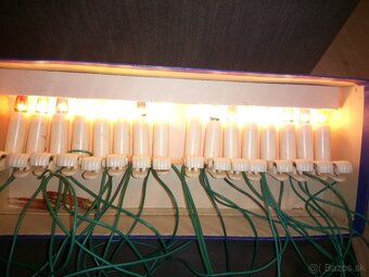 Retro vianocne osvetlenie zlatokov typ Christmas lights - 3