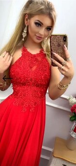 Krasne Červene šaty - 3