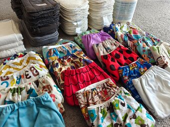 Látkové plienky KOMPLETNÁ SADA - 3