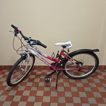 Predám dievčenský bicykel Kenzel 24 - 3
