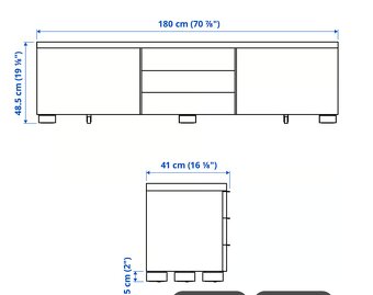 BESTÅ BURS TV komoda - 3