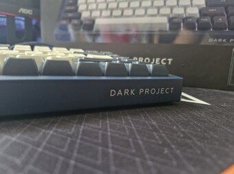 Klávesnica DARK PROJECT KD83A BLUE/WHITE - 3