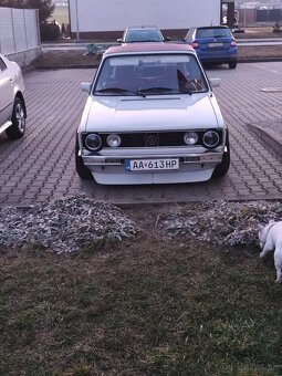 Golf mk1 cabrio 1986 1.8 70kw - 3