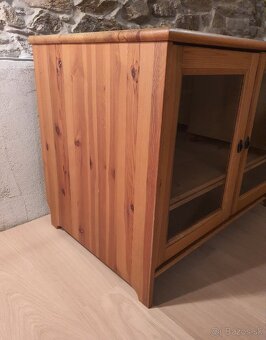 Ikea Leksvik skrinka,vitrína, stolík pod TV - 3