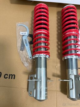 Predne sportove nastavitelne tlmice pre VW Caddy 1 a Golf 1 - 3
