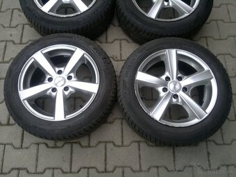 Elektrony Dezent Chrom 5x112 r16, zimné pneu. 205/55 r16 - 3