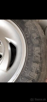 Predám 255/60 r15 8J - 3