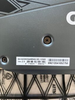 GIGABYTE RTX 3060 12GB - 3