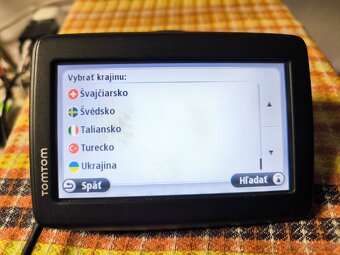 Predám gps navigáciu TomTom start xl Central europe - 3