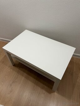 Ikea konferenčný stolík lack biela - 3