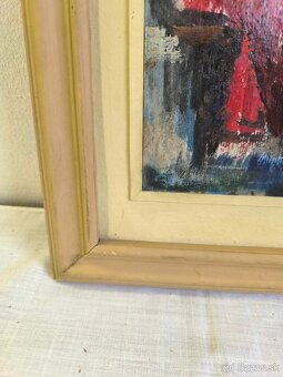 Olejomaľba na kartone - 3