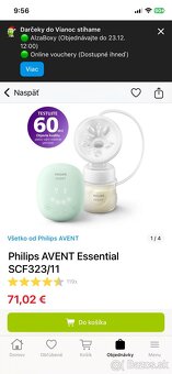 Odsavacka na mlieko Philips Avent - 3