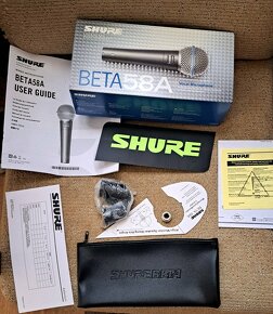 Predám nový Shure Beta 58A - 3