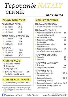Tepovanie NITRA - 3