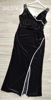Dlhé spoločenské šaty 2Xl/3Xl - 3