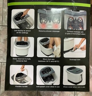 Masážny prístroj na nohy Wellneo 2in1 foot spa - 3