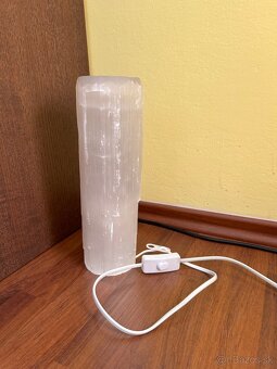 STOLOVÁ LAMPA z kameňa SELENIT 29 cm - 3